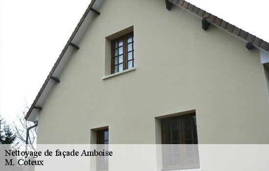 Nettoyage de façade  amboise-37400 M. Coteux