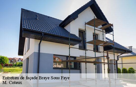Entretien de façade  braye-sous-faye-37120 M. Coteux