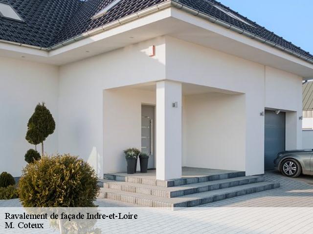 Ravalement de façade 37 Indre-et-Loire M. Coteux