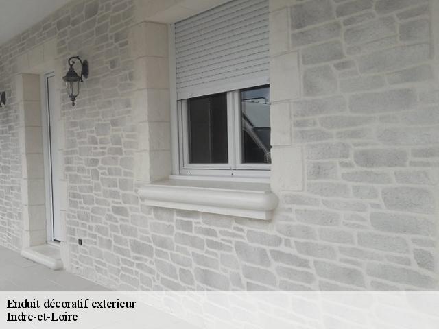 Enduit décoratif exterieur Indre-et-Loire