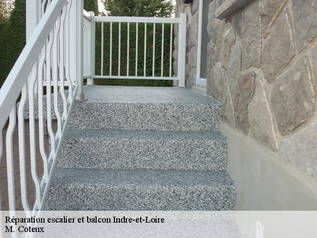 Réparation escalier et balcon 37 Indre-et-Loire M. Coteux