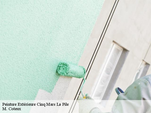 Peinture Extérieure cinq-mars-la-pile-37130 M. Coteux
