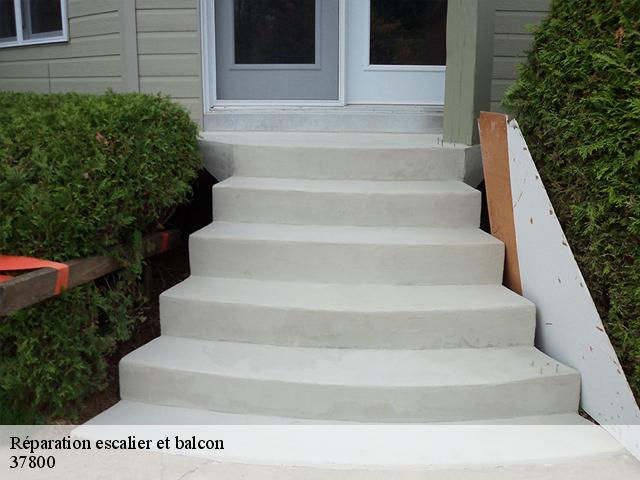 Réparation escalier et balcon 37800