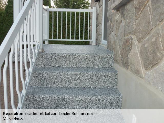 Réparation escalier et balcon loche-sur-indrois-37460 M. Coteux